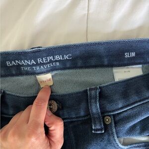 Banana Republic Men's Slim Jeans in Blue